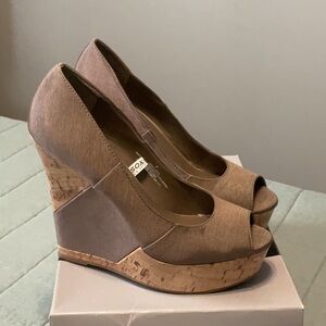 Women's Brown Wedge Shoes